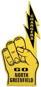 Promotional Foam Hands: 24 inch Lightning Bolt Finger Foam Hands
